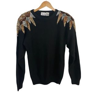 Vintage Nilani Silk and Rabbit Hair Sweater